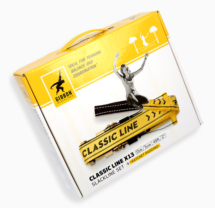 Gibbon® Slackline „Classic X13“ Packung 2