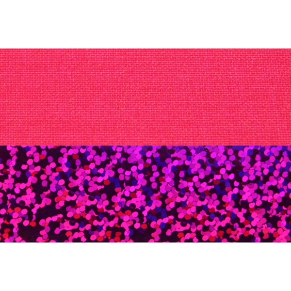 Hoop 90 pink lila-glitzer tape