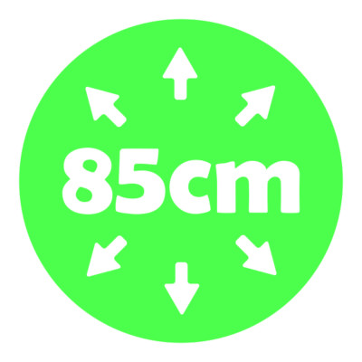 85cm Durchmesser 85cm Durchmesser