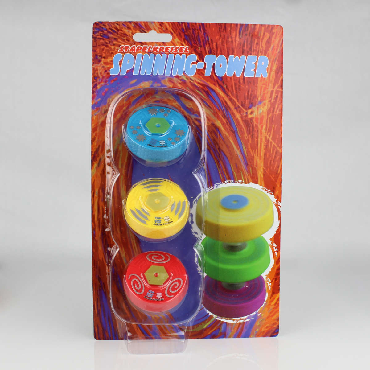 Stapelkreisel - Spinning Tower 3er-Set
