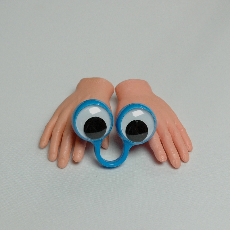 Fingerpuppenset blau