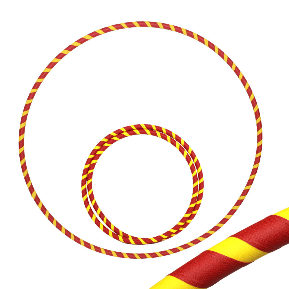 Zirkusladen-Hoop, 80cm, rot / gelb