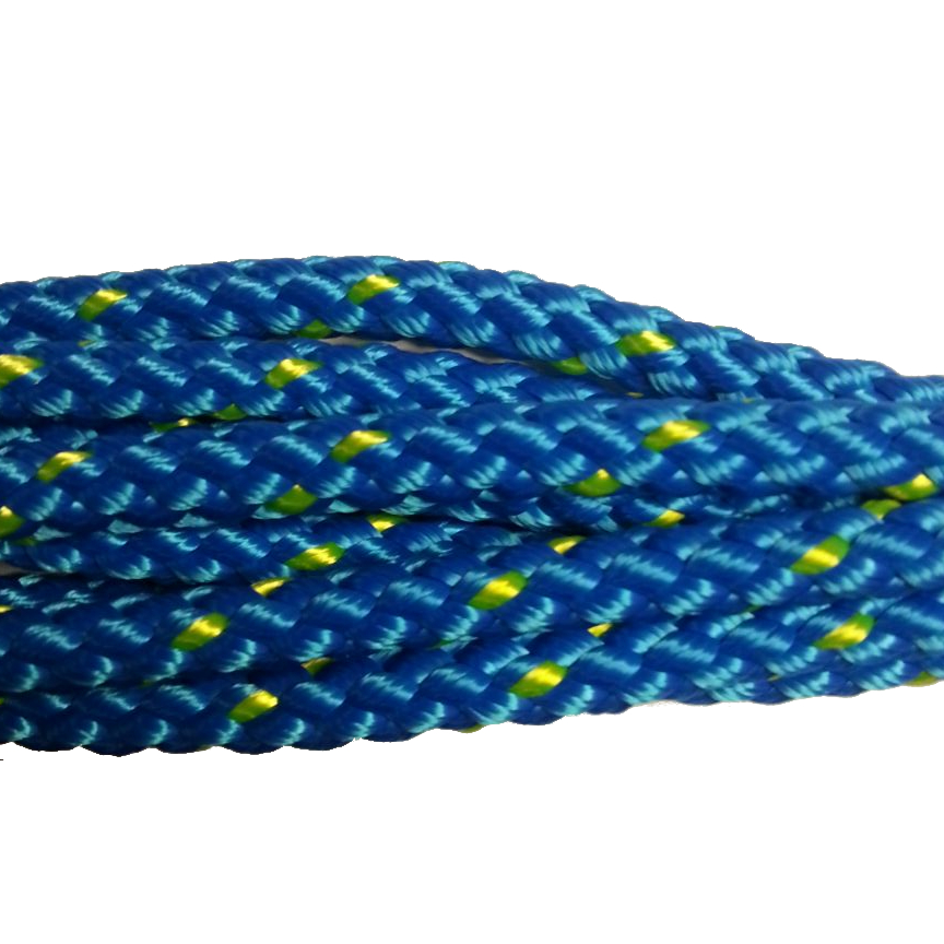 Springseil blau/gelb