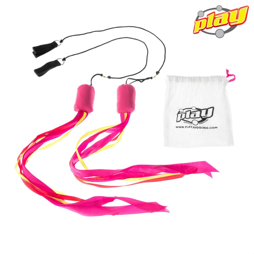 Play Ribbon Poi pink