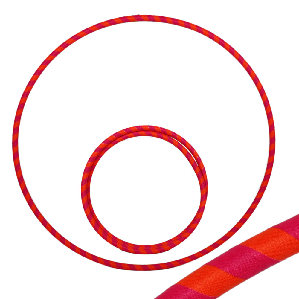 Zirkusladen-Hoop, 90cm, UV pink / orange