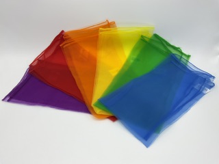 6er-Set weiche Jongliertücher 6er-Set weiche Jongliertücher